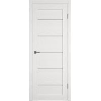 Межкомнатная дверь Atum Pro Х27 80x200 (polar soft, стекло white cloud)