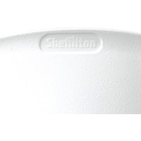 Стул Sheffilton SHT-ST19/S93 (белый/браш.коричневый/черный муар)