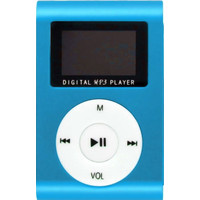 Плеер MP3 Perfeo VI-M001-Display (голубой)