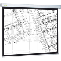 Проекционный экран CACTUS Wallscreen CS-PSW-124x221
