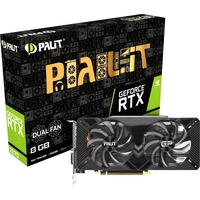 Видеокарта Palit GeForce RTX 2070 Dual 8GB GDDR6 NE62070015P2-1062A