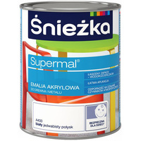 Эмаль Sniezka Supermal Акриловая эмаль 0.8 л (A345)
