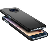 Чехол для телефона Spigen Thin Fit для Samsung Galaxy S6 (Smooth Black) [SGP11308]