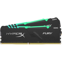 Оперативная память HyperX Fury RGB 2x8GB DDR4 PC4-25600 HX432C16FB3AK2/16
