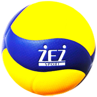 Футбольный мяч Zez V200 (5 размер, желтый/синий)