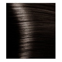 Крем-краска для волос Kapous Professional с гиалуроновой кислотой HY 4.07 Коричневый натуральный холодный