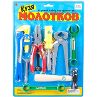 Набор инструментов игрушечных Zhorya Кузя Молотков Г74538