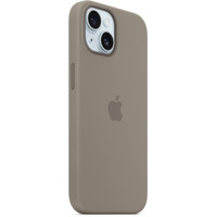 Чехол для телефона Apple MagSafe Silicone Case для iPhone 15 Plus (глина)