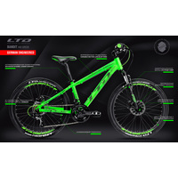 Велосипед LTD Bandit 440 2022 (зеленый)
