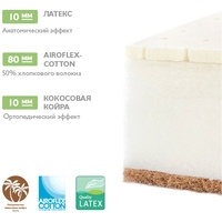 Матрас Плитекс Organic Cotton 60x119