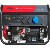 Бензиновый генератор Fubag BS 7500 A ES Duplex (с коннектором автоматики)
