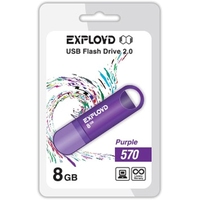 USB Flash Exployd 570 8GB (фиолетовый)
