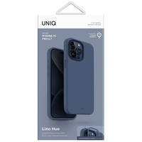 Чехол для телефона Uniq LINO Blue (Magsafe) для iPhone 15 Pro Max IP6.7P(2023)-LINOHMBLU