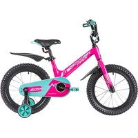Детский велосипед Novatrack Blast 16 (розовый/голубой, 2019)