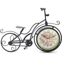 Настольные часы Jenniss Велосипед (черный)