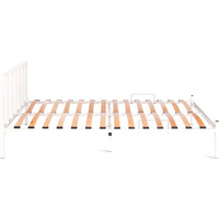 Кровать TetChair Bruno 160x200 (белый)