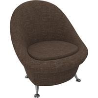 Интерьерное кресло Mebelico 252 105546 (рогожка, коричневый)