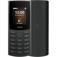 Кнопочный телефон Nokia 106 (2023) Dual SIM TA-1564 (угольный)