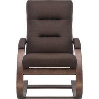 Кресло-качалка Leset Милано (венге/малмо 28/коричневый)