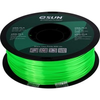Пластик eSUN eSilk PLA 1.75 мм 1000 г (зеленый)