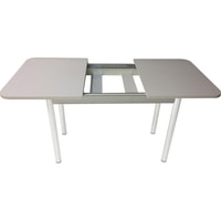 Кухонный стол Solt СТД-10 (серый/ноги круглые серые)