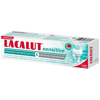 Зубная паста LACALUT Sensitive снижение чувствительности и бережное отбеливание 75 мл