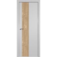 Межкомнатная дверь ProfilDoors 5E 60x200 (манхэттен/вставка каштан натуральный)
