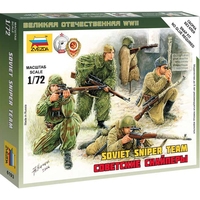 Сборная модель Звезда Советские снайперы