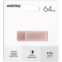 USB Flash SmartBuy M1 64GB (розовый)