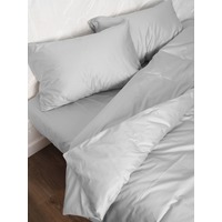 Постельное белье Loon Adelina (1.5-спальный, наволочка 70x70, светло-серый)