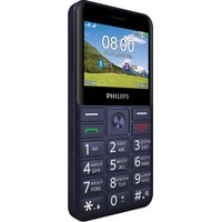 Кнопочный телефон Philips Xenium E207 (синий)