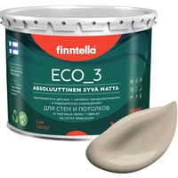 Краска Finntella Eco 3 Wash and Clean Norsunluu F-08-1-3-LG150 2.7 л (бежевый)