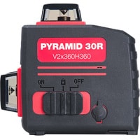 Лазерный нивелир Fubag Pyramid 30R V2х360H360 31631