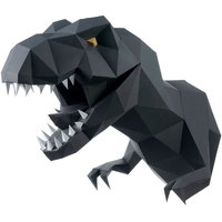 PaperCraft PAPERRAZ Динозавр Завр (графитовый)