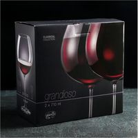 Набор бокалов для вина Bohemia Crystal Grandioso 40783/710/2