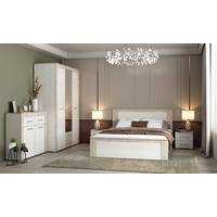 Комплект мебели для спальни Евва Ливеко ЛВ-1.1 (сосна каньон/дуб юкон)