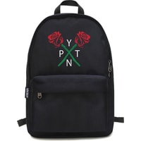 Городской рюкзак Vtrende Розы Payton (черный)
