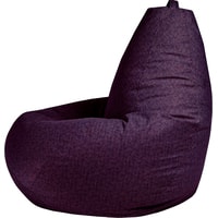 Кресло-мешок Мама рада! Elegant с двойным чехлом (рогожка, фиолент, XL, smart balls)