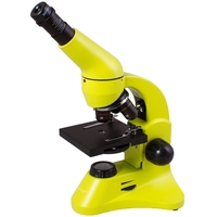 Детский микроскоп Levenhuk Rainbow 50L Plus (лайм) 69054