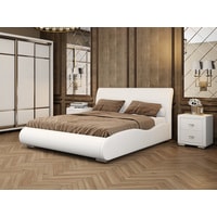 Кровать Ormatek Corso-8 Lite 140x200 (экокожа, белый)