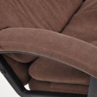 Кресло TetChair Comfort LT флок (коричневый)