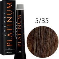 Крем-краска для волос Hipertin Utopik Platinum 5.35 светлый шатен золотисто-красный 60 мл