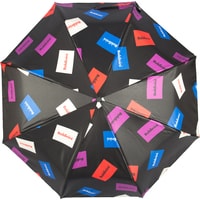 Складной зонт Baldinini 38-OC Plate Black