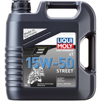Моторное масло Liqui Moly Motorbike 4T Street 15W-50 4л