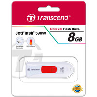 USB Flash Transcend JetFlash 590 8GB (TS8GJF590W)