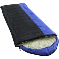 Спальный мешок BalMax Аляска Camping Plus -15 (правая молния, черный/синий)