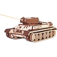 3Д-пазл Eco-Wood-Art Танк Т-34-85