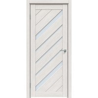 Межкомнатная дверь Triadoors Luxury 573 ПО 60x200 (лиственница белая/satinato)