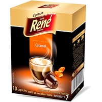 Кофе в капсулах Rene Nespresso Caramel 10 шт