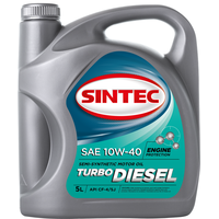 Моторное масло Sintec Turbo Diesel SAE 10W-40 API CF-4/CF/SJ 5л